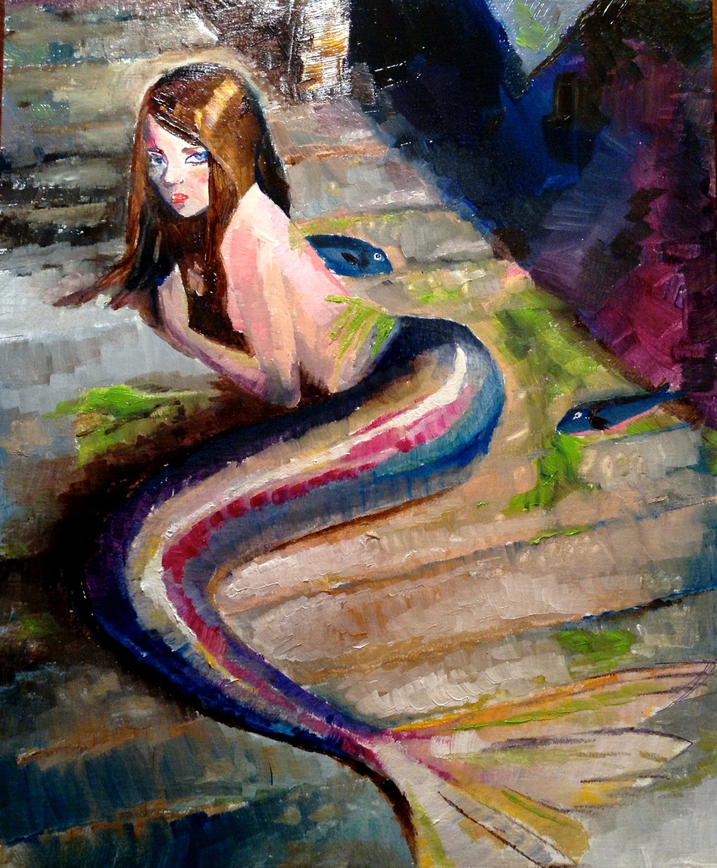 Wittwer Amrei, The little mermaid on the shore